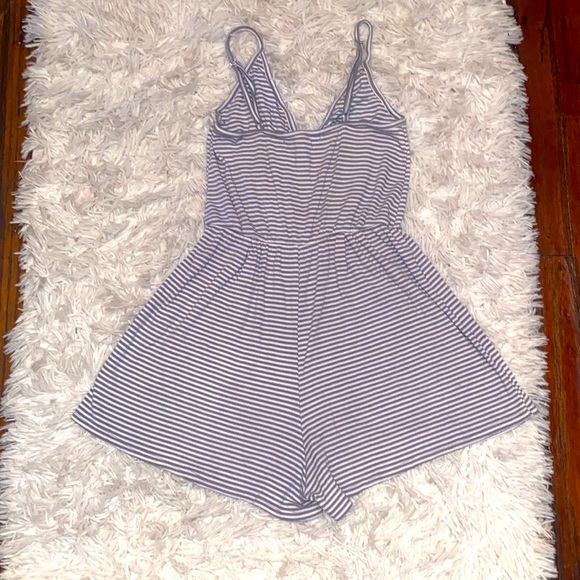 One Clothing Stripped Romper - Picture 4 of 4